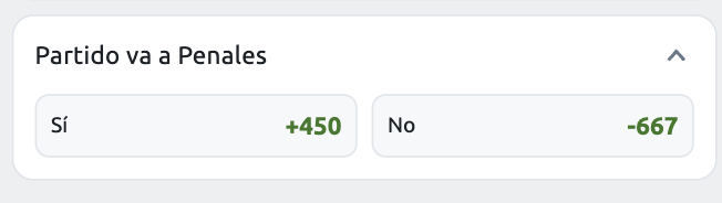 Ejemplo Partido Va a Penaltis