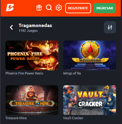 Jugar Tragamonedas en Winng Betano Casino Argentina