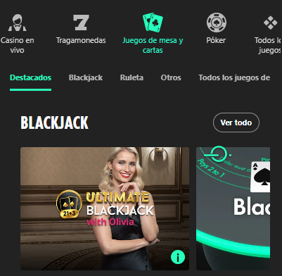 Jugar Cartas en Winng Bet365 Casino